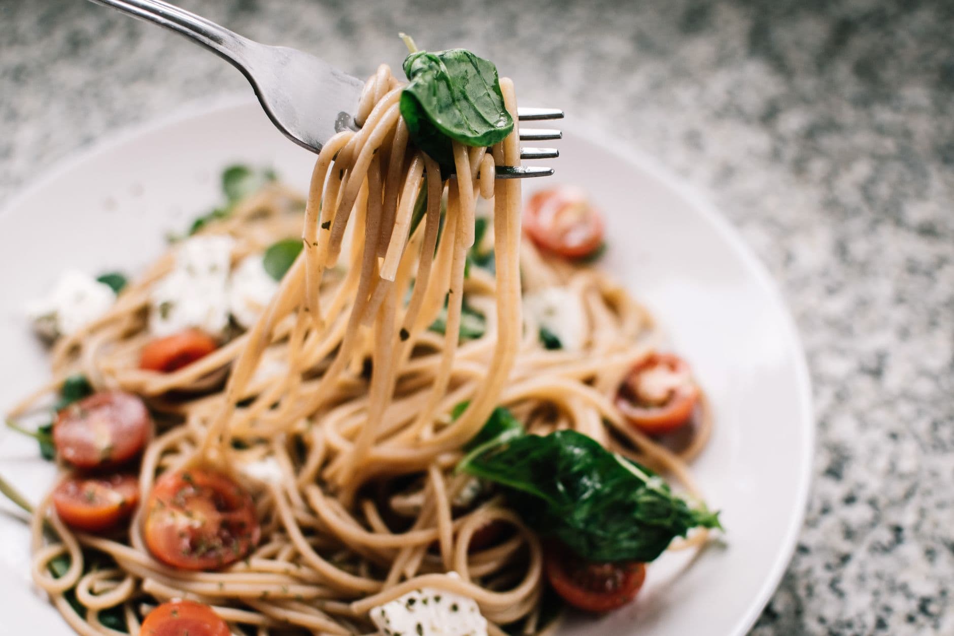 Chicken Whole-Wheat Pasta Primavera prepared and served as the finished dish