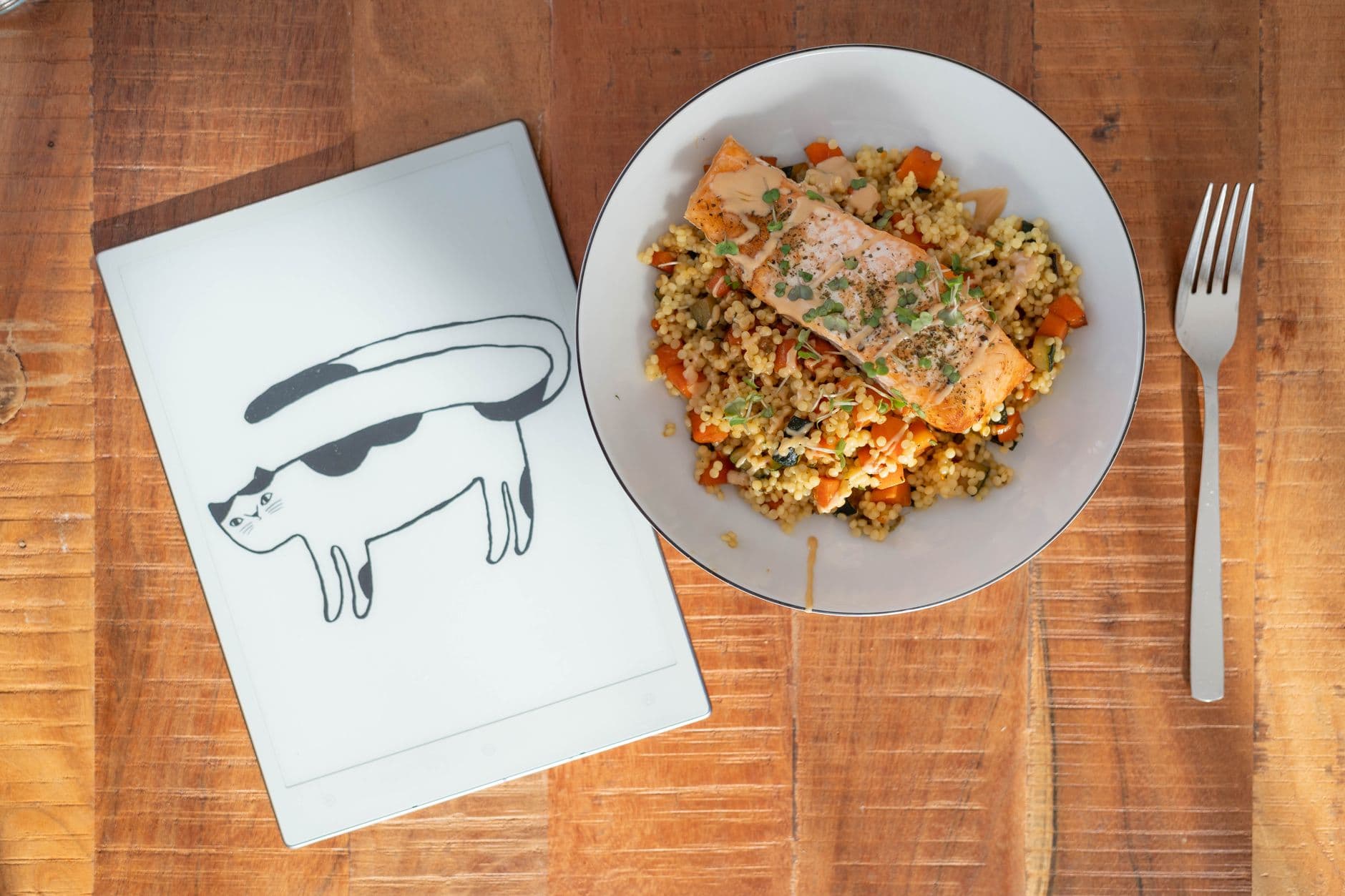 Halloumi Couscous Mediterranean Bowl