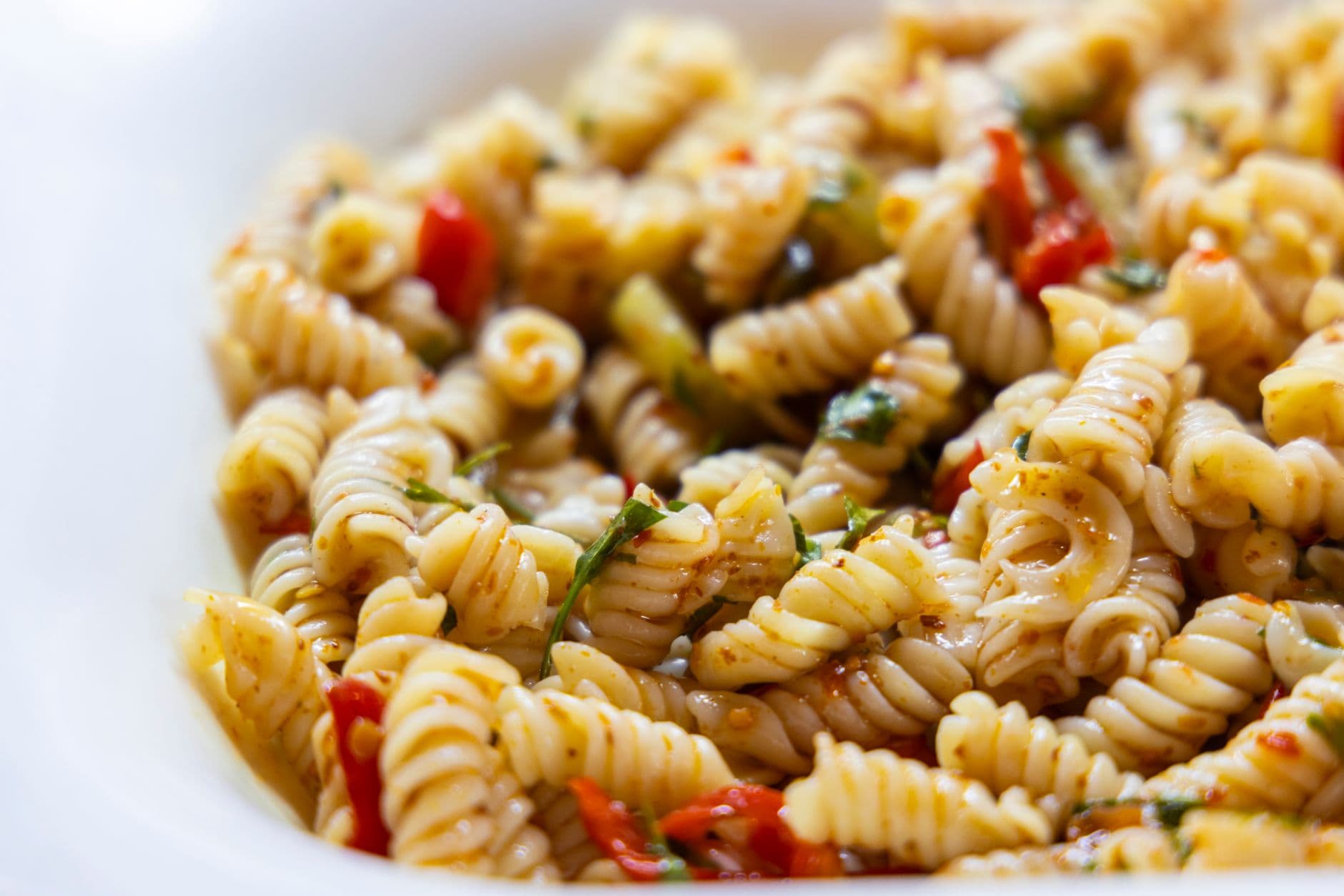 Tuna Sweetcorn Whole-Wheat Pasta Salad