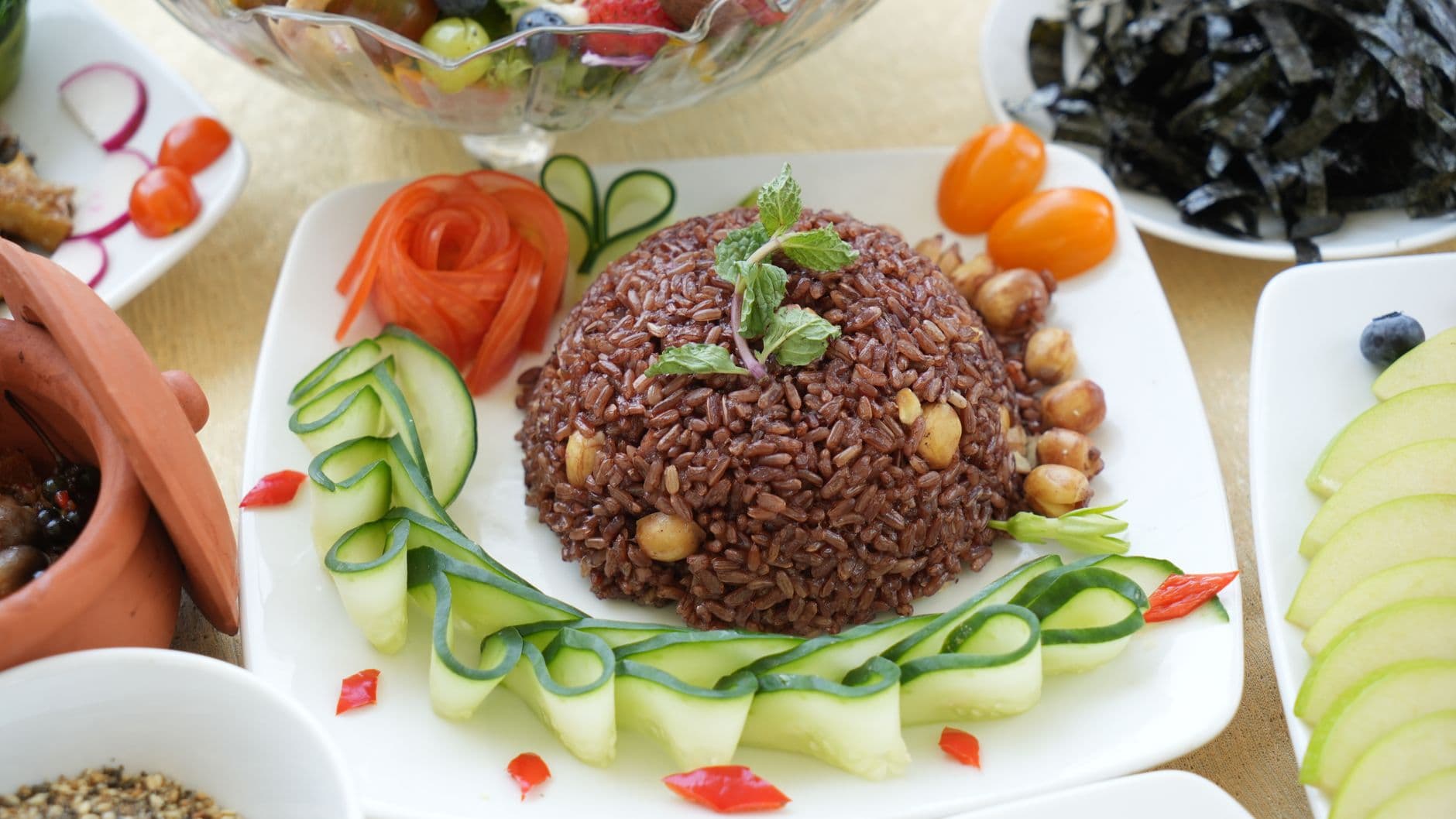 Chana Masala with Brown Rice