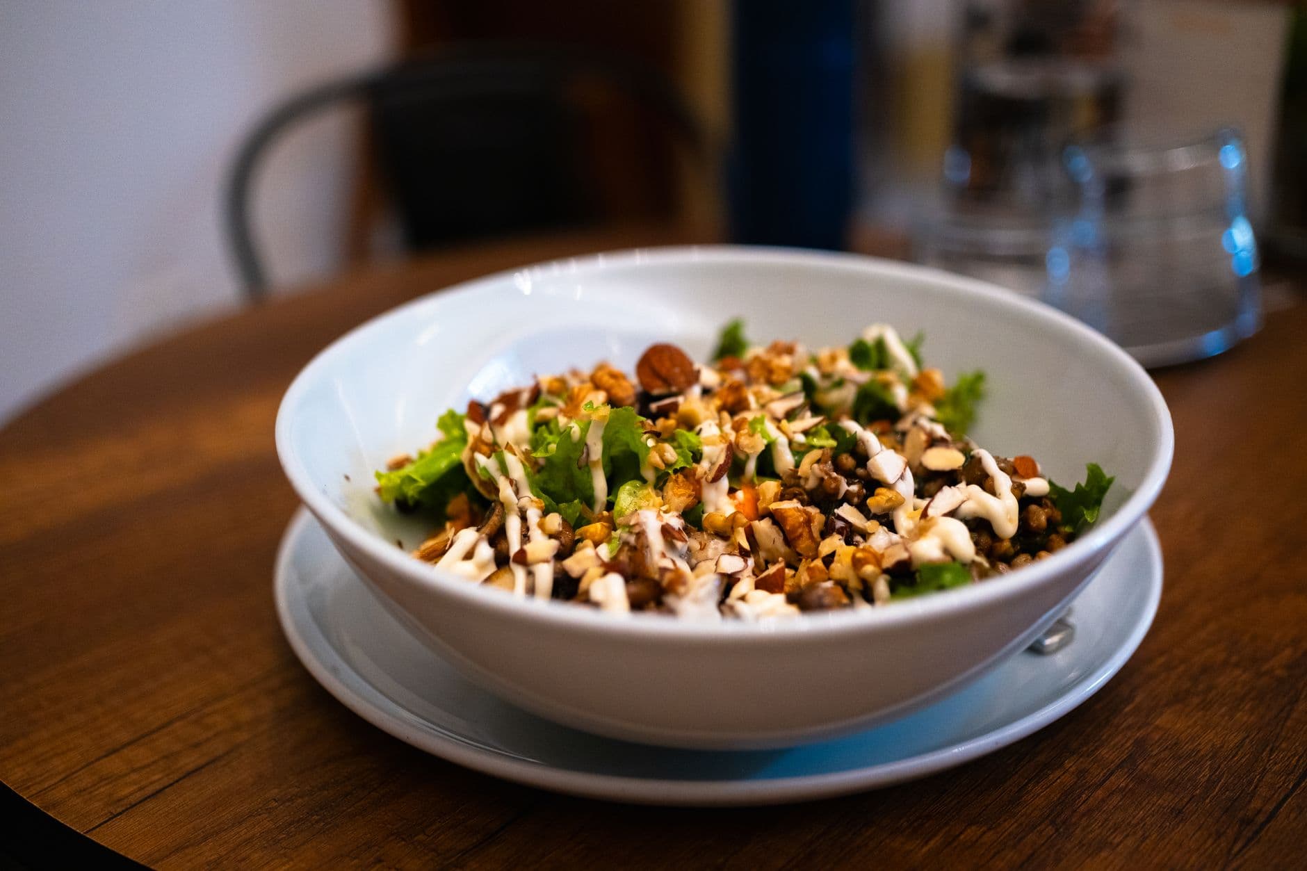 Lentil Feta Salad Bowl